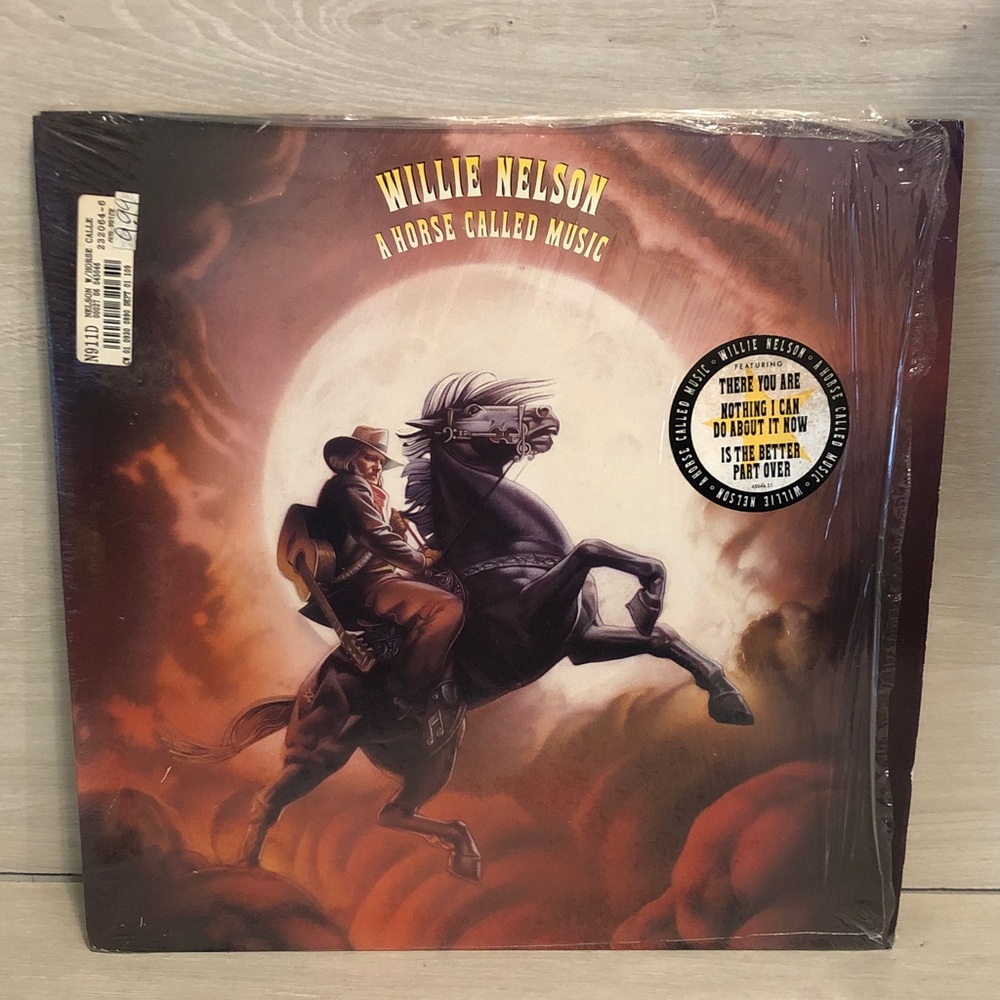 Willie Nelson 'A Horse Called Music' Vinyl Record Album LP Original Wrap